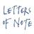 Letters of Note [LettersOfNote]